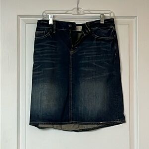 Midi Jean Skirt